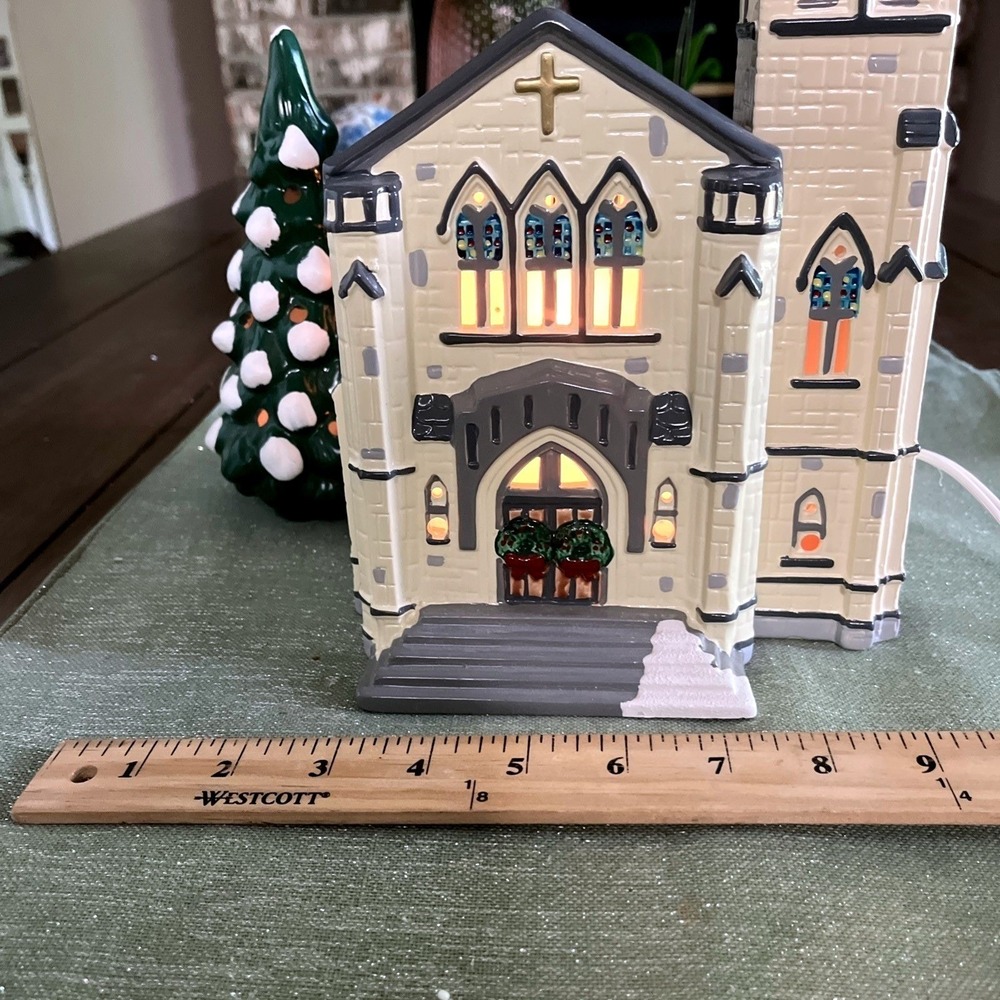 Department 56 Original Snow Village "CATHEDRAL" 1987 5019-9 - Picture 5 of 10